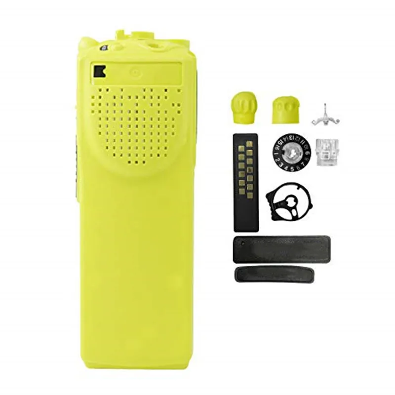 

Желтый иди и болтай Walkie Talkie “иди и замена Корпус комплект Передняя Крышка для Motorola XTS3000 модель 1 Портативный радио