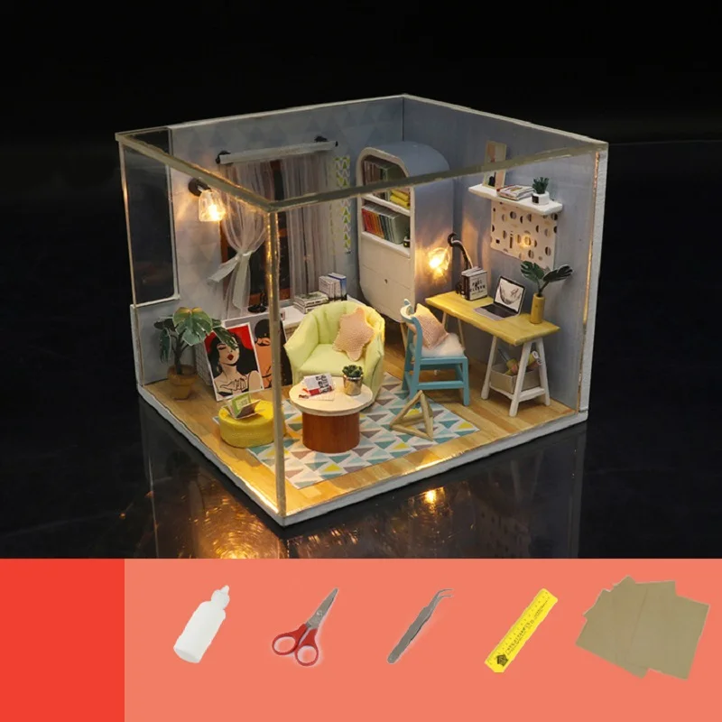 casa игрушки для детей домик лол Развивающий дом Lol Игрушки девочек кукольный