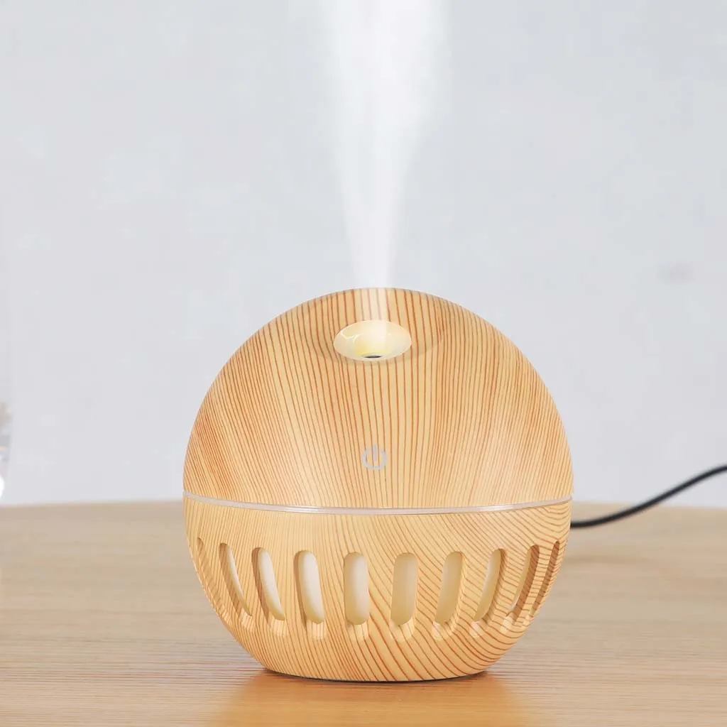Usb Aroma Diffuser Ultrasonic Cool Mist Humidifier Air Purifier 7 Color Change Led Light For Office Home 130ml Humidifier#g4 |