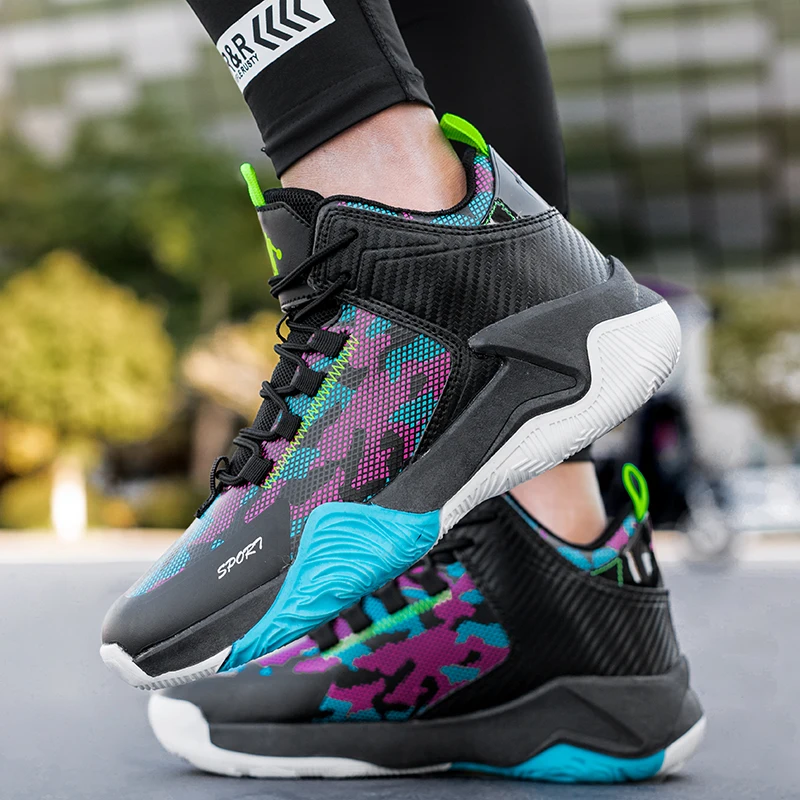 

Мужские уличные спортивные баскетбольные кроссовки, Нескользящие, водонепроницаемые, маленького размера 36, модная обувь для подростков