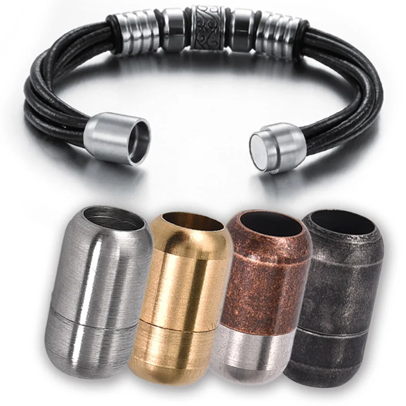 5 шт. магнитные застежки для браслетов из нержавеющей стали|Ювелирная фурнитура и