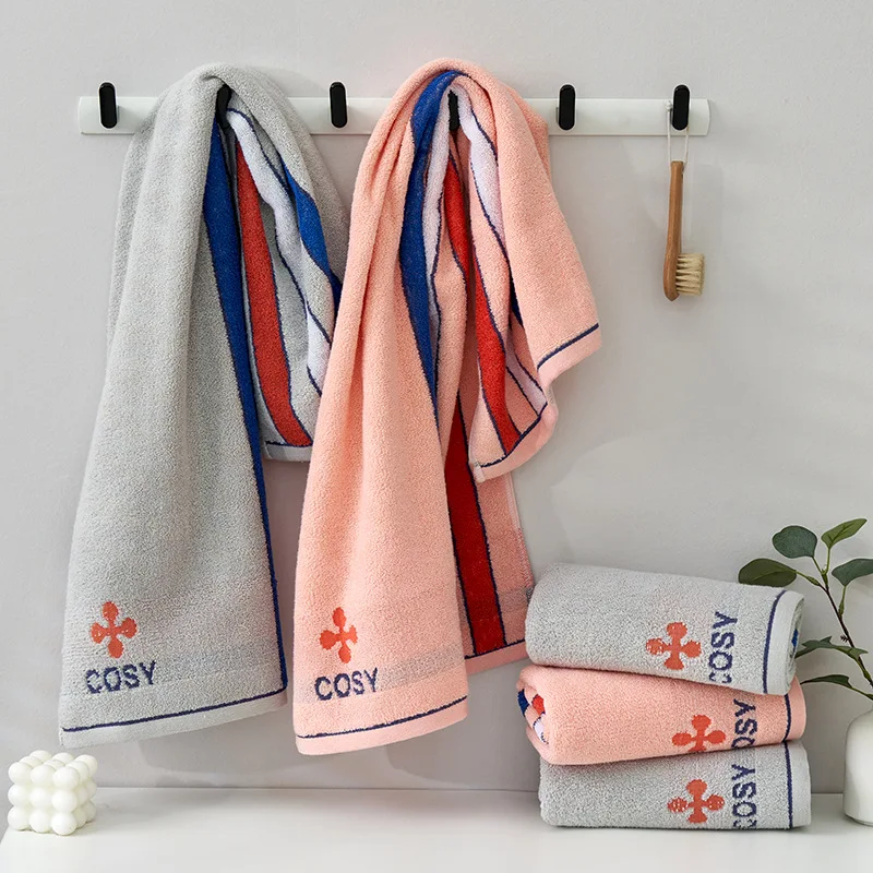 Длинное банное полотенце из хлопка 40*90 для упражнений на лицо взрослых фитнеса