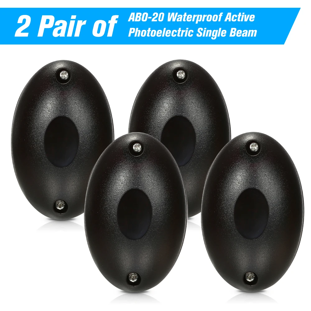 2 пары водонепроницаемый активный фотоэлектрический Одиночный луч инфракрасный