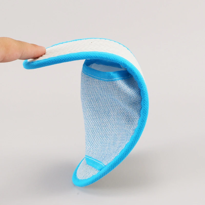 Летние льняные тапочки одноразовые шлепанцы для отеля путешествий спа