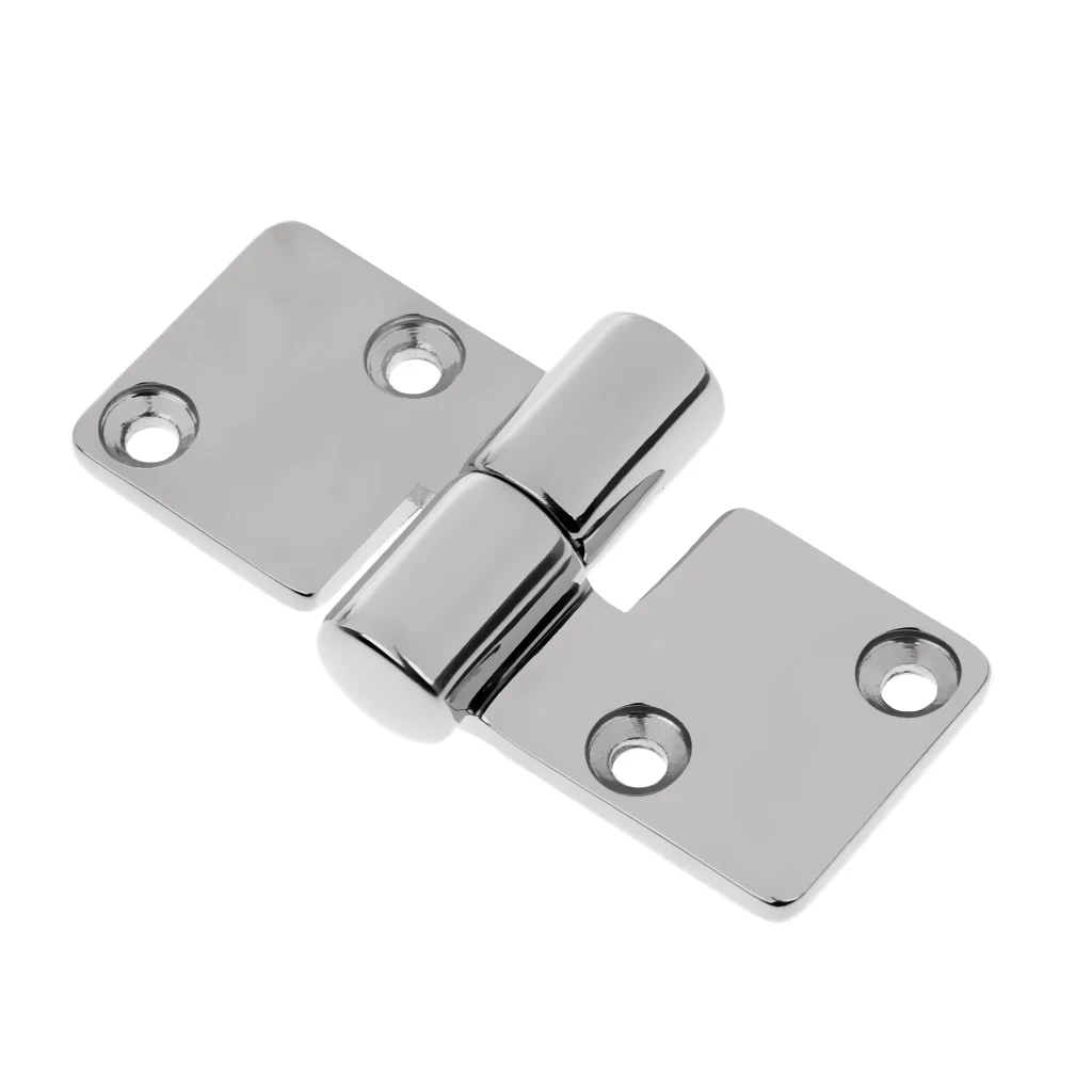 

Pair 316 Stainless Steel R Take Apart Hinge or Lift-off Hinge Short Pin