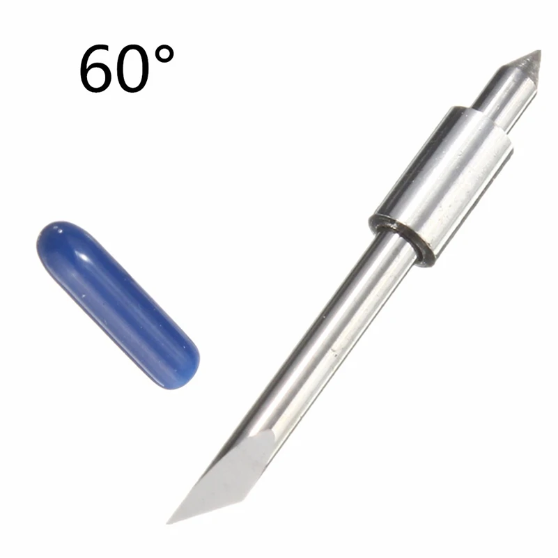 KZTech 50 шт. 60 градусов силуэт камеи режущие лезвия машина для резьбы плоттерные