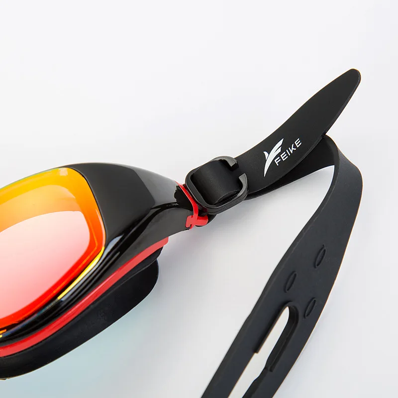 Уличные профессиональные плавательные очки в большой оправе 3 шт.