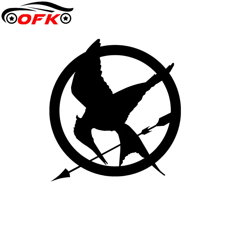 

Popular Hunger Games Vinyl Car-Styling Car Sticker 15.3cm *14.2cm