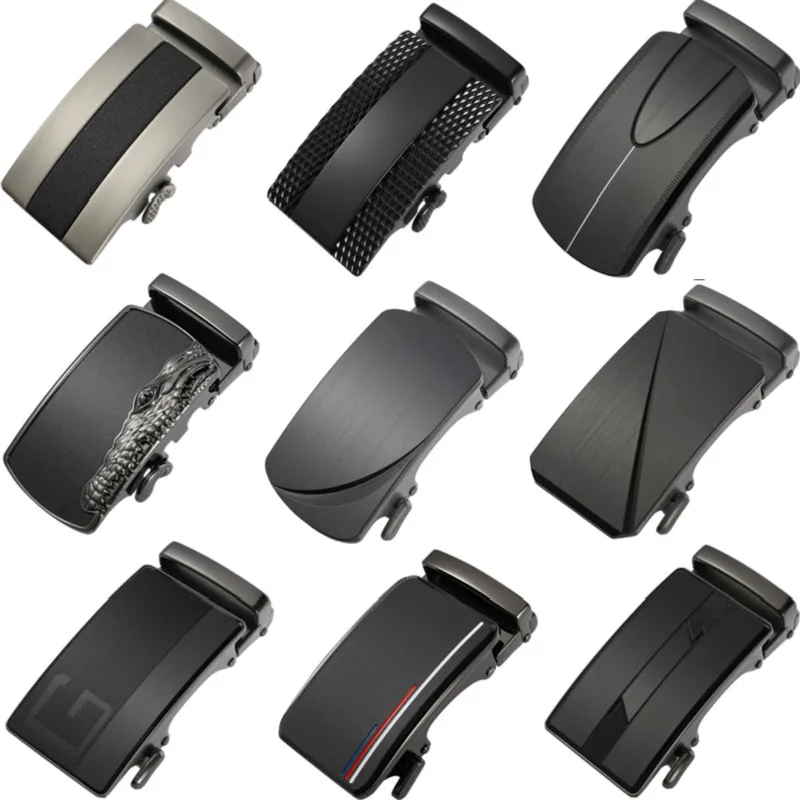 Ремень мужской из натуральной кожи с пряжкой для отдыха деловые аксессуары