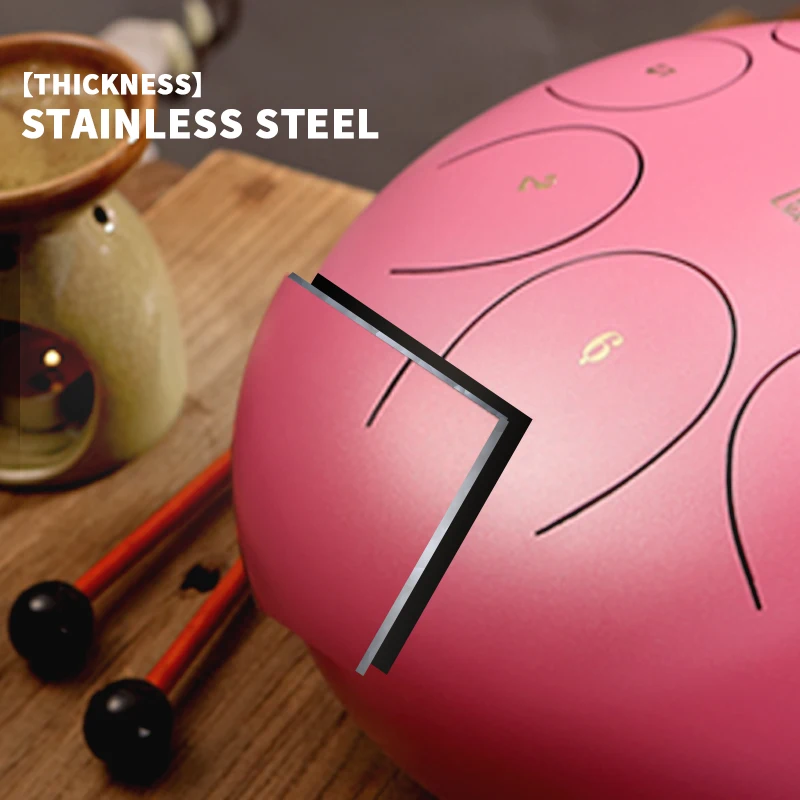 10 дюймов Сталь язык барабан камер Мгновенной Печати Mini 8 тон titanium сплав ручной