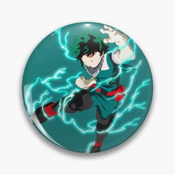 

My Hero Academia Deku Customizable Soft Button Pin Metal Funny Gift Collar Hat Cute Lover Cartoon Clothes Creative Badge