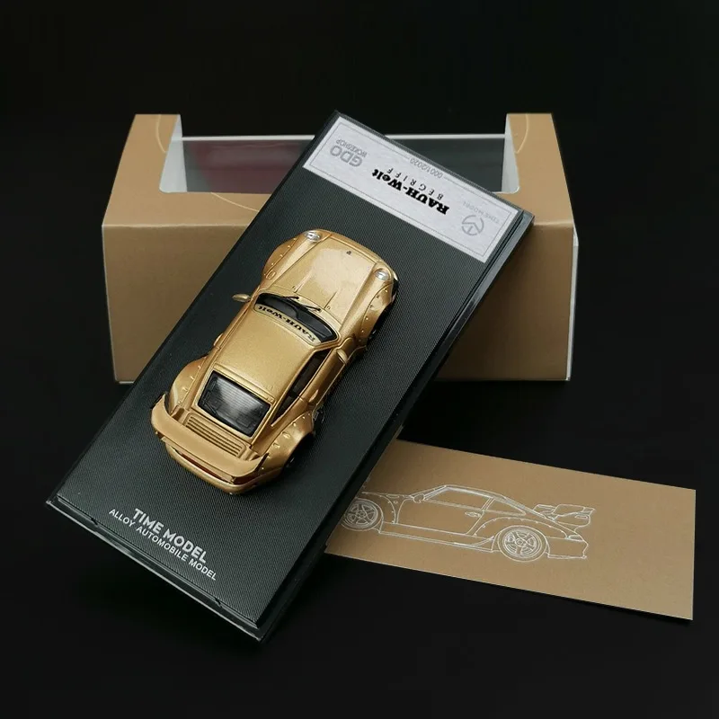 Модель времени x GDO мастерская 1:64 RWB 993 черный остров выпадающая литая модель