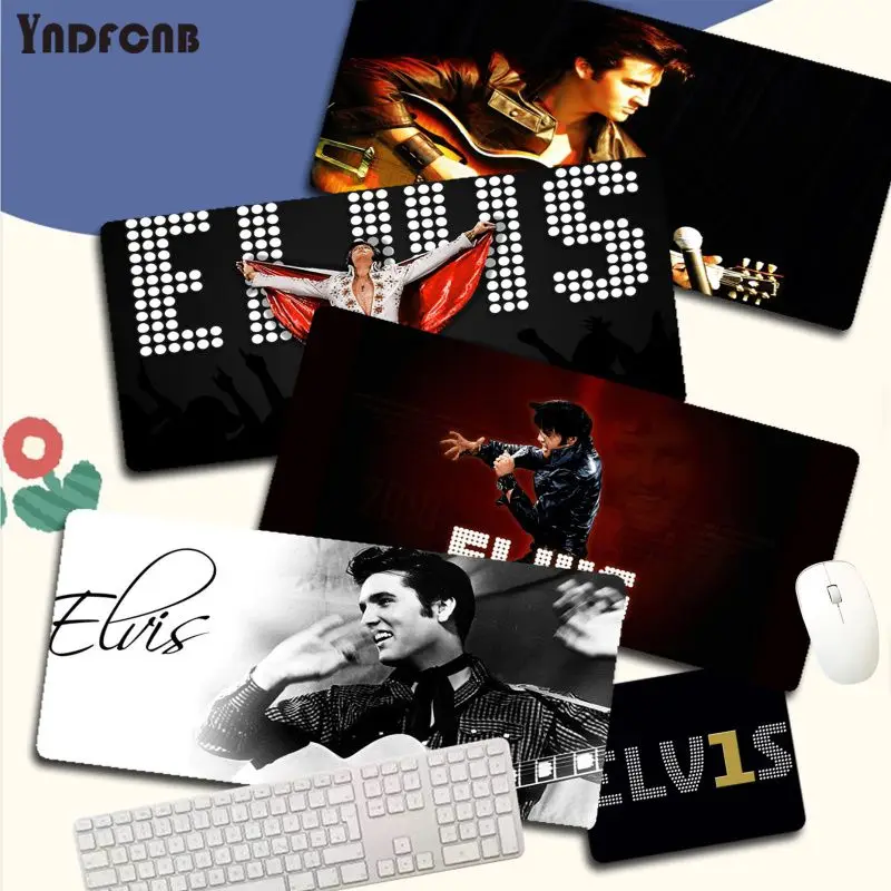 

Винтажный крутой большой коврик для мыши Elvis Aron Presley, компьютерный коврик для компьютера, размер для Deak, коврик для Overwatch/cs Go/world Of Warcraft