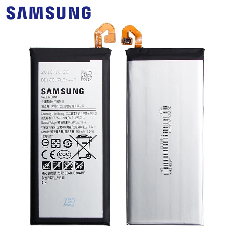 Samsung телефон батарея EB-BJ330ABE 2400 мАч для samsung Galaxy J3 SM-J330 J3300 SM-J3300 замена батареи
