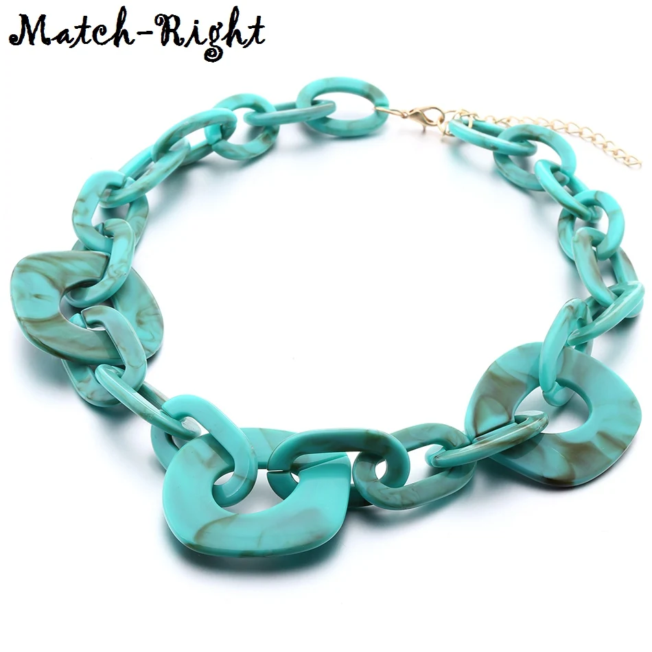 Модные женские геометрические ожерелья и подвески Match Right эффектное ожерелье с