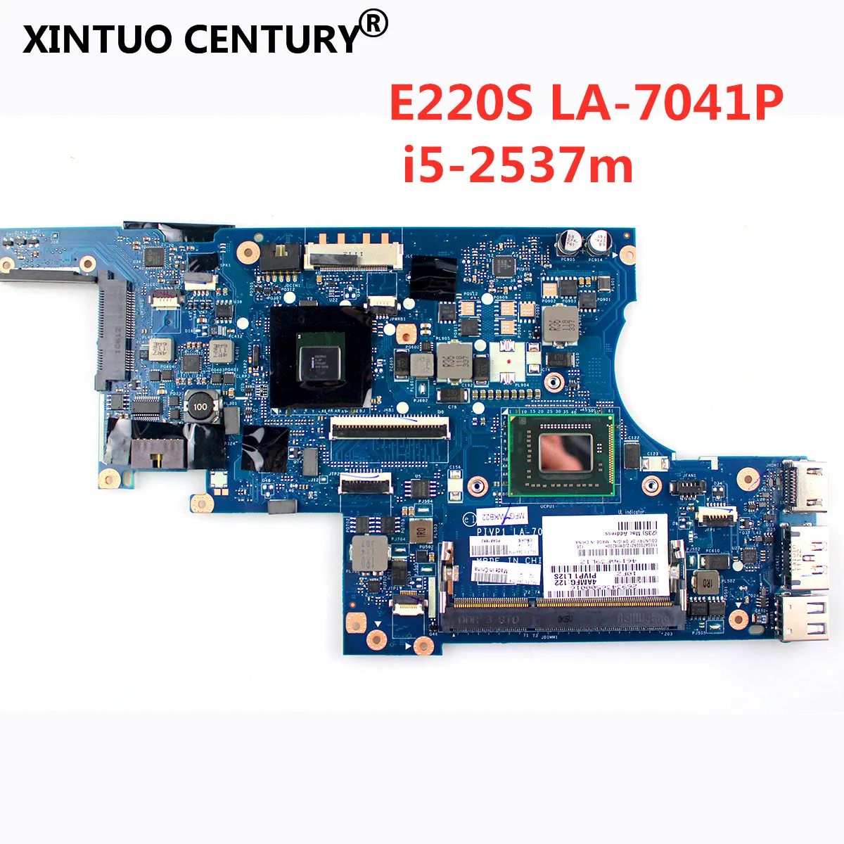 

LA-7041P материнская плата для ноутбука Lenovo PIVP1 Thinkpad Edge E220S Материнская плата ноутбука i5-2537m процессор