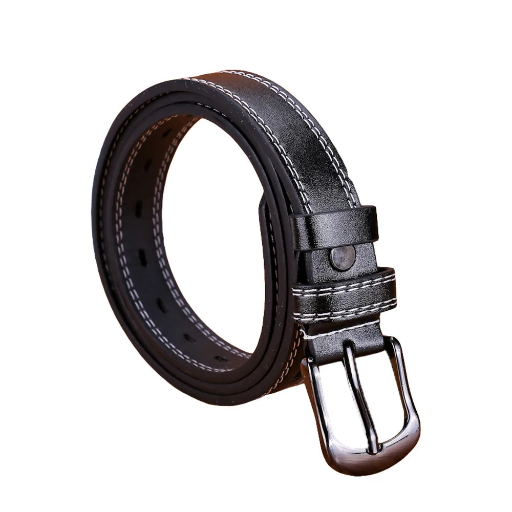 Модный новый ремень SAGACE для женщин и мужчин с кожаной пряжкой футболок роскошный