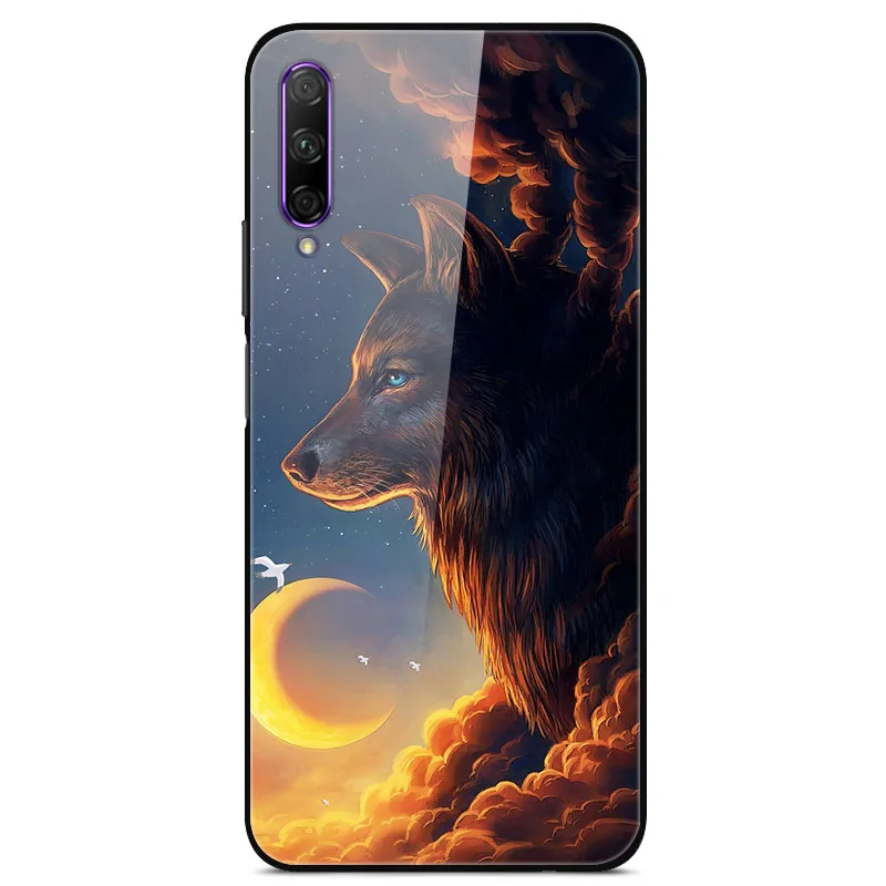 Роскошный чехол для huawei Honor 9X, чехол из закаленного стекла, силиконовый чехол для телефона huawei Honor 9X X9 9 X, чехол s для Honor 9X