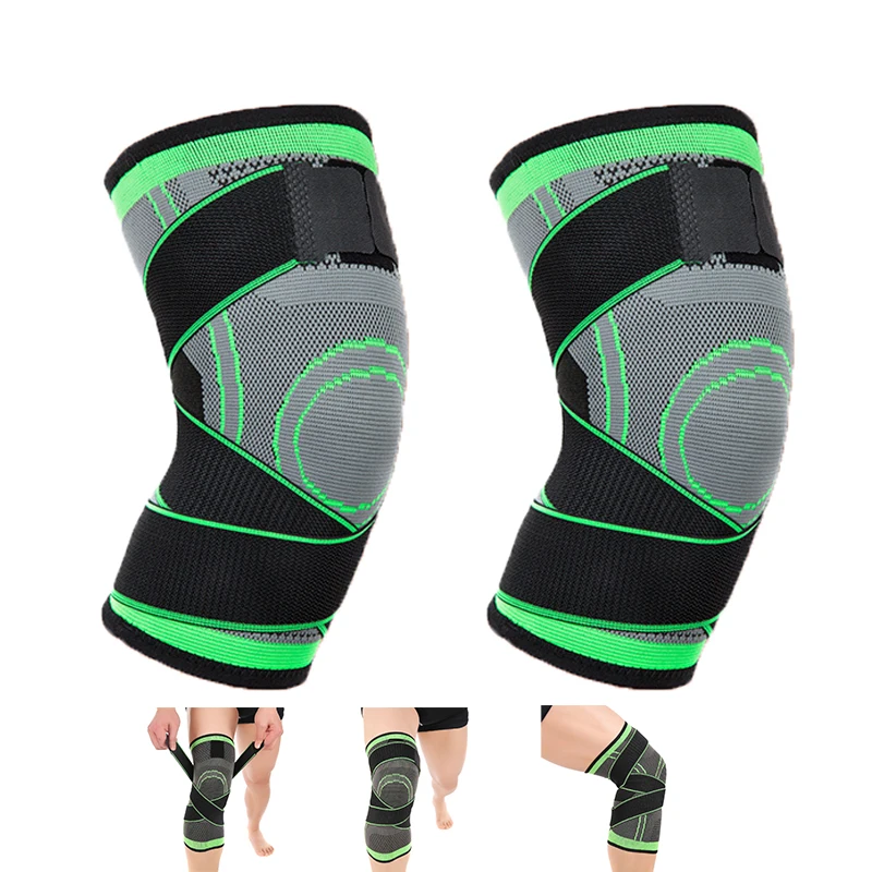 

Sport Knee Pads Men's and Women's Compression Elastic Knee Pads Fitness Equipment Tennis Basketball Volleyball Riding Protectors