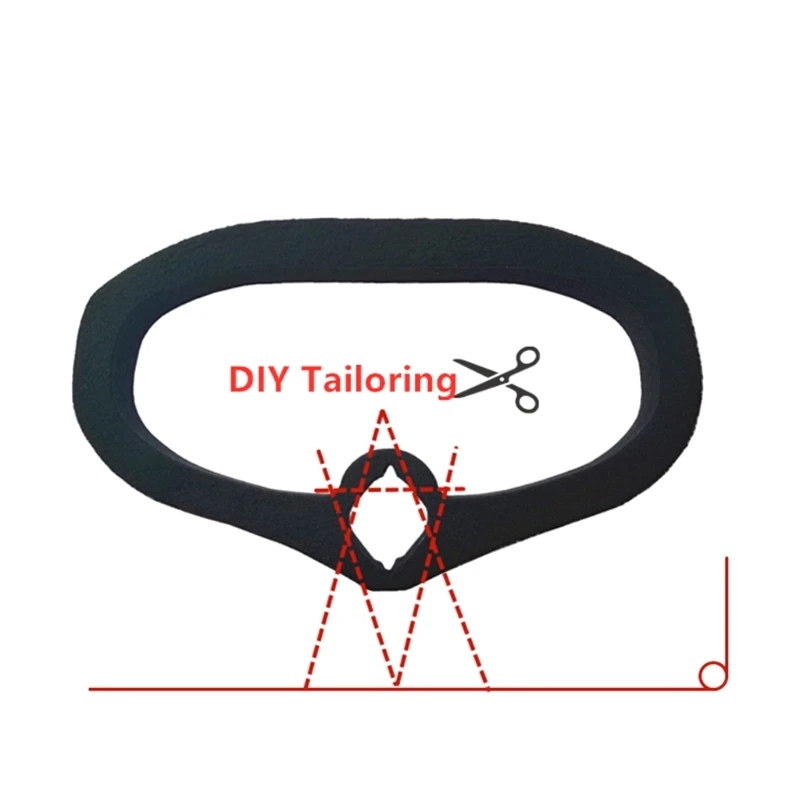 Подкладка для глаз сделай сам приятная кожи ткань совместимая с поролоновой