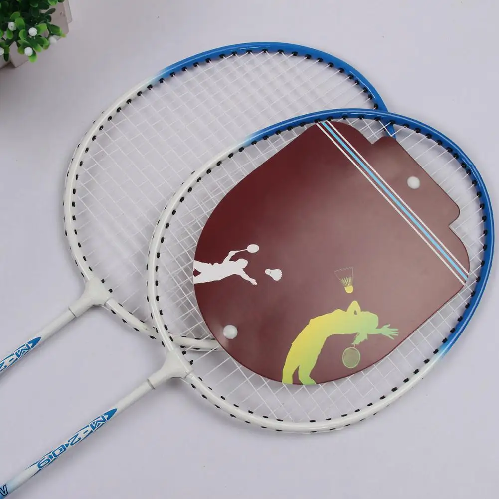 Hobbyline прочная уличная бадминтон 1 пара ракеток для бадминтона высокопрочная