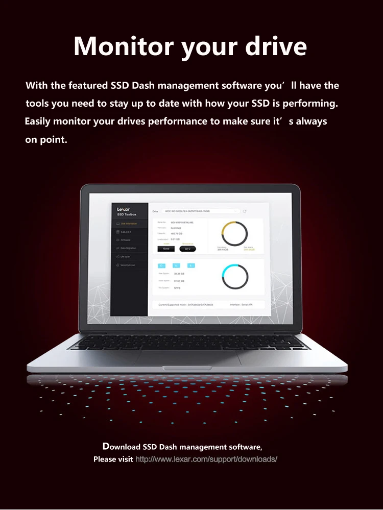 Lexar SATA SSD HDD 550 МБ/с. 120G 240G 480G 128G 256G 512G SATA3.0 2," Внутренний твердотельный накопитель Жесткий диск для ноутбука