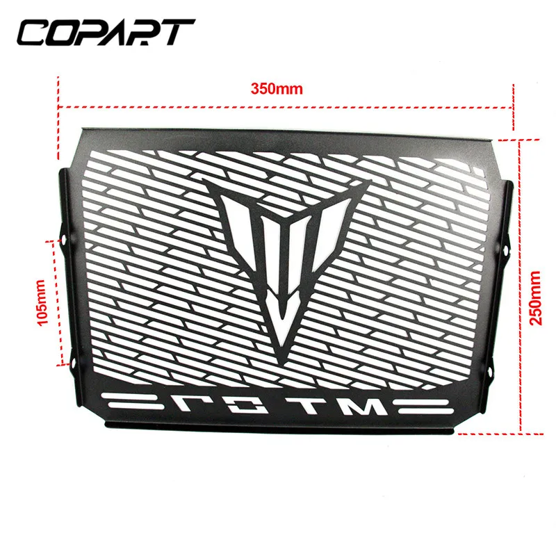 Черные аксессуары для мотоциклов Защита радиатора защита решетки гриль крышка