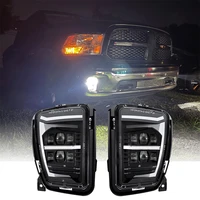 led led fog lamp with white drl lamps for dodge ram 1500 pickup 2013 2014 2015 2016 2017 2018 48w driving light replacement