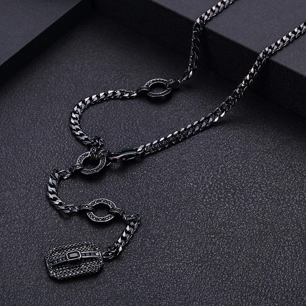 Accking Роскошные блестящие цепи для женщин и мужчин вечерние Дубай африканского