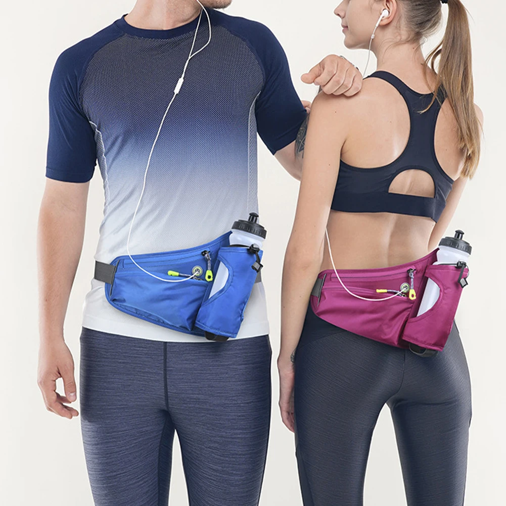 

Running Waist Bags Water Bottle Holder Outdoor Camping Hiking Fitness Men Women Bicycle Cycling Belt Sports Fanny Packs Travel