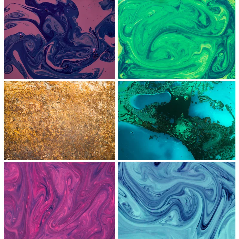 

ZHISUXI Vinyl Photography Backdrops Props Colorful Marble Pattern Texture Photo Studio Background 200903DLF-04