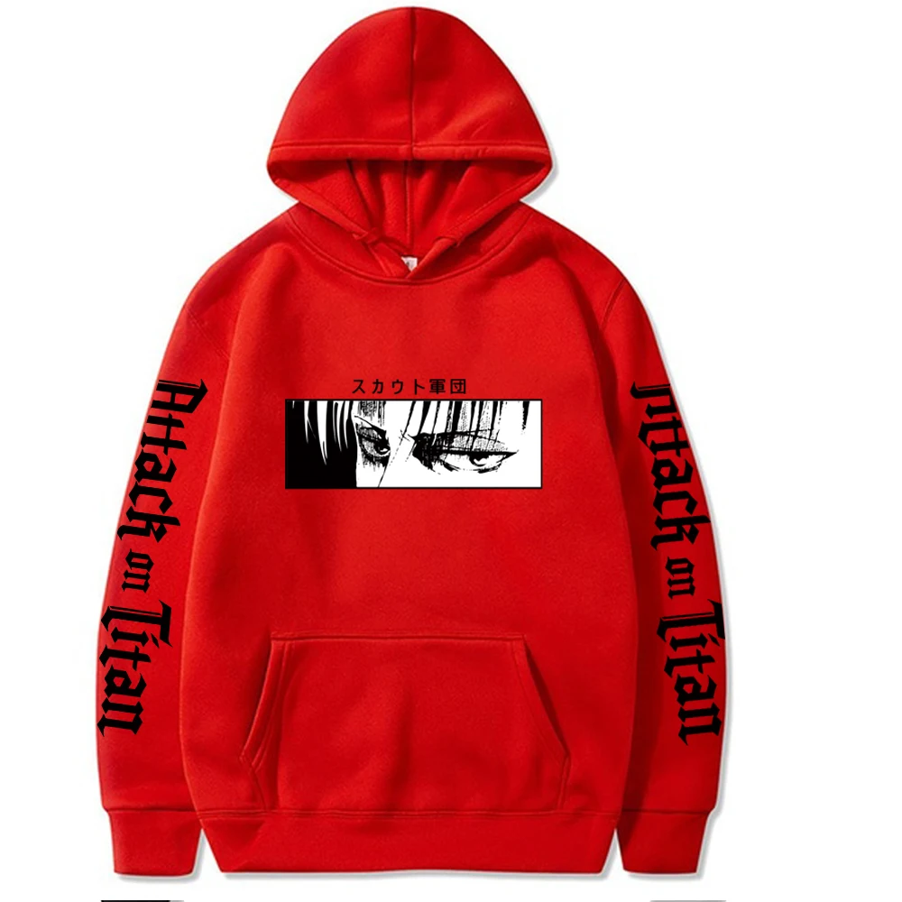 

2021 Anime Cartoon Attack On Titan Hoodies Sweatshirts Men/women Pullovers Tracksuits Long Sleeve Fashion Casual Clothing 300