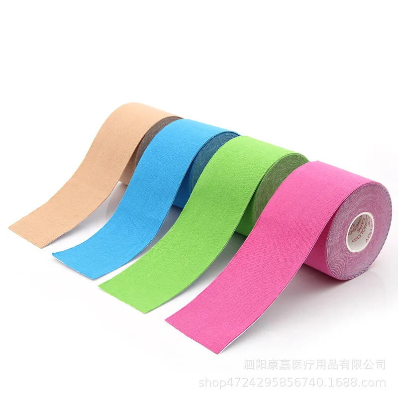 Ленты Kinesio эластичные бандажные наколенники ленты кинезиологические
