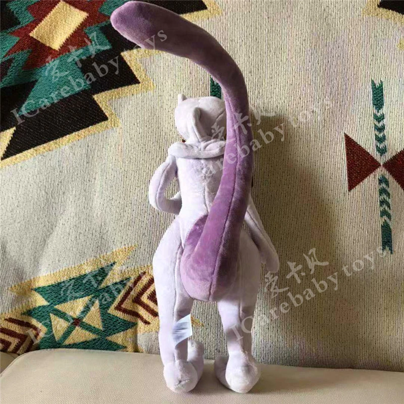 

35cm Anime Cartoon Mewtwo Plush Toy Soft Stuffed Animal Doll Children Gift
