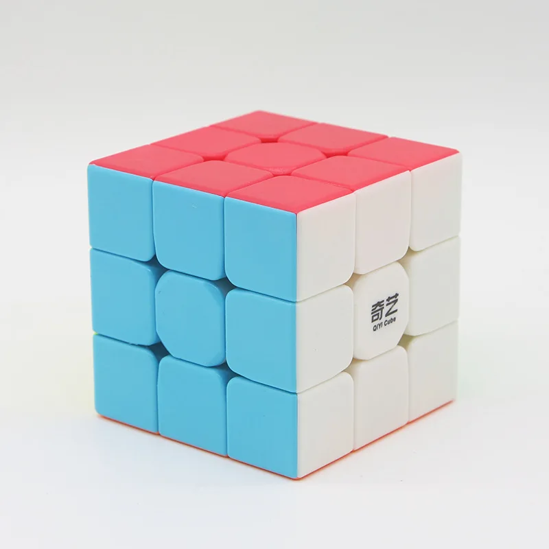 1 шт. Классические игрушки 3x3x3 ABS стикер блок высокое качество скорость разноцветный волшебный куб обучающие и образовательные головоломки Cubo Magico игрушки