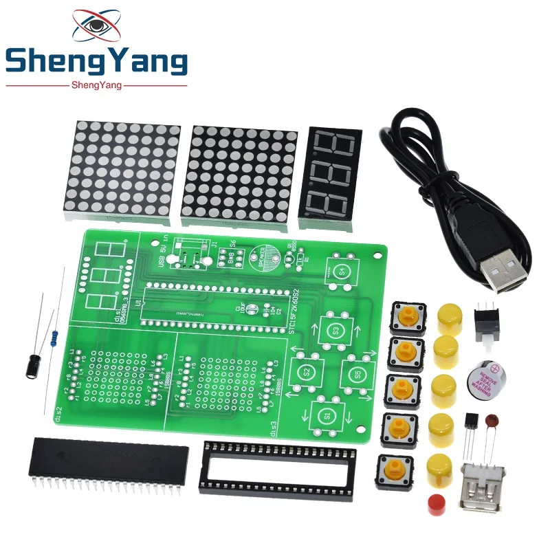 Набор игровых досок DIY 51 SCM Chip Retro консоль для пайки небольшого производства