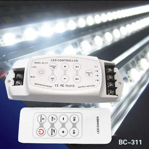 BC-311RF Bincolor DC12V-24V CV LED pwm dimmer touch type 2 buyers | Лампы и освещение