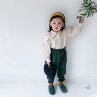 princess children clothes spring summer girls blouses shirts kids teenagers costume ruffle evening party high quality