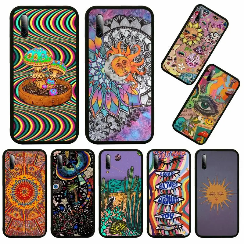 

Indie Hippie Art Phone Case For Samsung A6 A7 A8 A10 A11 A20 A21 A30 A31 A40 A50 A70 A80 A91 Plus S E Coque