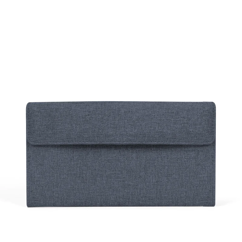 Blue Gray CAI, защита для паспорта, держатель для карт, сумочка, цвета для пары, Длинный кошелек, клатч на молнии, кошелек, водонепроницаемые кошельки, зажим, кредитная сумка - Цвет: Blue Gray