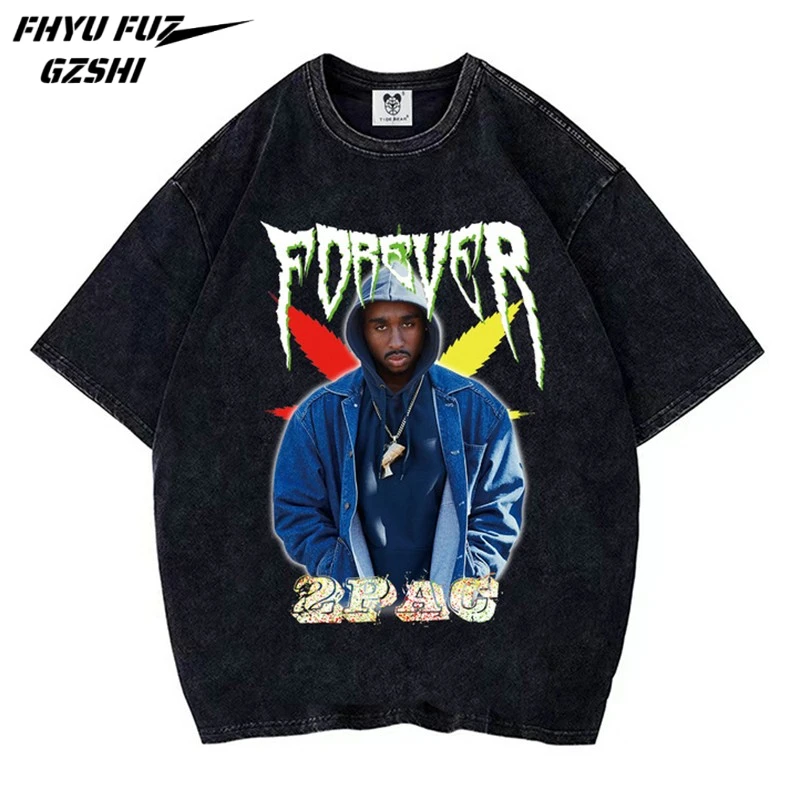 

Summer Street Casual Men Women Streetwear Edgy Punk Tee Creativity Hip Hop Rap Boy Print Loose Short Sleeve Cotton T-shirt WY04