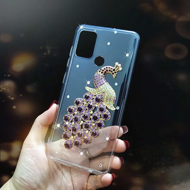 Premium Diamond Bling Case for Huawei Honor and P Series: Compatible with Honor 9A, 9S, 9C, 9X, 30, 20 Lite, 20S, 10i, 20E, 8S, 8A, P30, P20, P40 Lite E Pro, Y9S - Stylish Protective Phone Cover image 2