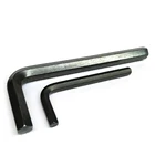 Шестигранный ключ 5 мм 20 шт., черный метрический шестигранный ключ 5 мм, шестигранный ключ 45 # стальной шестигранный ключ, H002