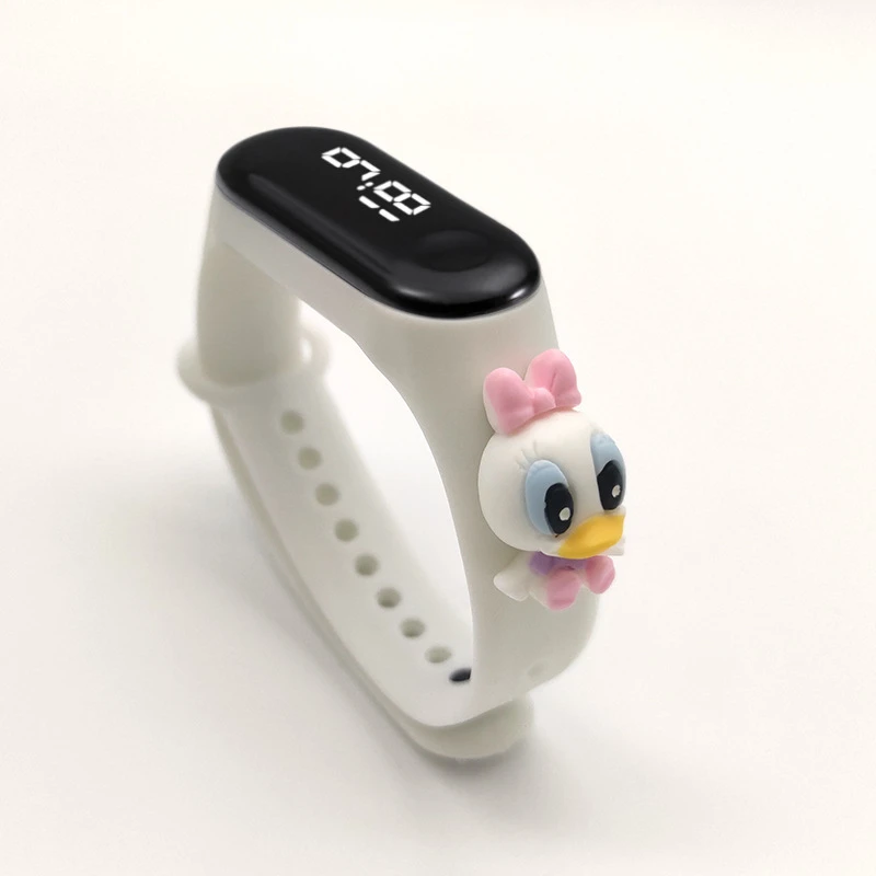 

Children Cute Cartoon Watch Electronic Rubber Student Watch For Boys And Girls LED Digital Sports Cartoon Watches Child Gift