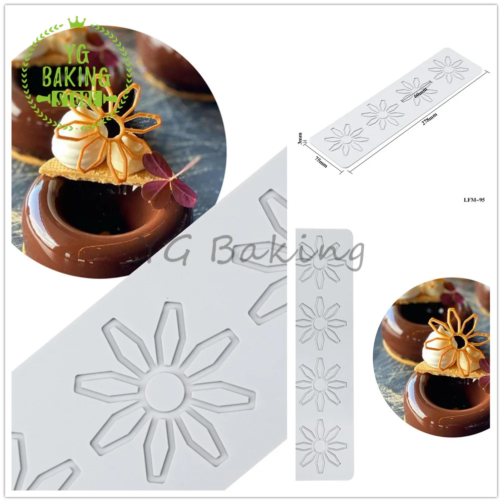 

Dorica 4 полости восемь лепестков цветочный впечатляющий торт кружевной коврик инструменты для украшения тортов из мастики силиконовая форма ...