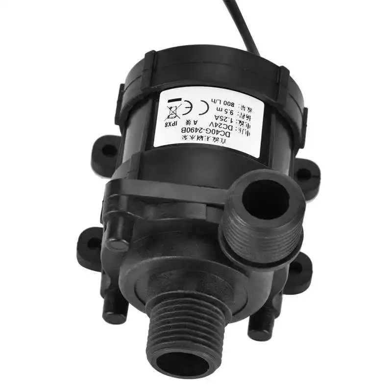 Ультратихий Бесщеточный Водяной мини насос 24 В постоянного тока 800 л/ч|Насосы| |