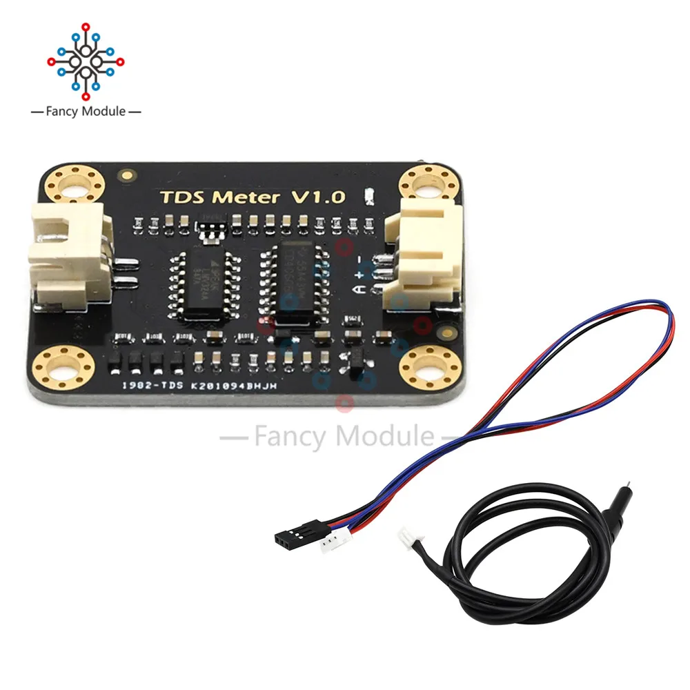

DC3.3-5.5V Analog TDS Sensor Water Conductivity Sensor for Arduino Liquid Detection Water Monitoring Module TDS Online Monitor