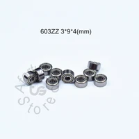 bearing 10pcs mr93zz 603zz 4 394mm free shipping chrome steel metal sealed high speed mechanical equipment parts