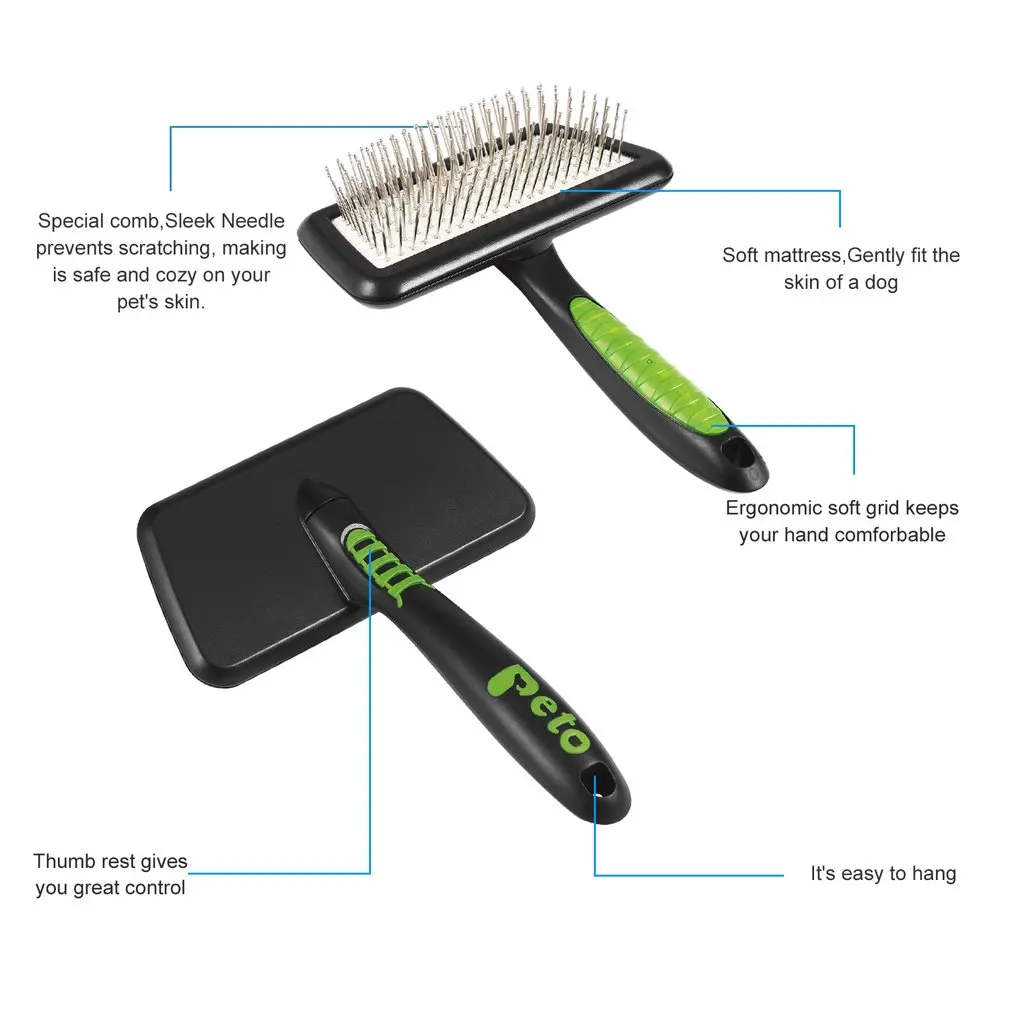 Массажная Расческа для домашних животных очищает собак кошек расчески кисти
