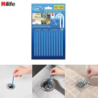 sink clogging remover tools home cleaning drain toilet pipe cleaner air cleaner 12pcsset hair clearing